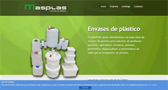 Desktop Screenshot of masplas.com